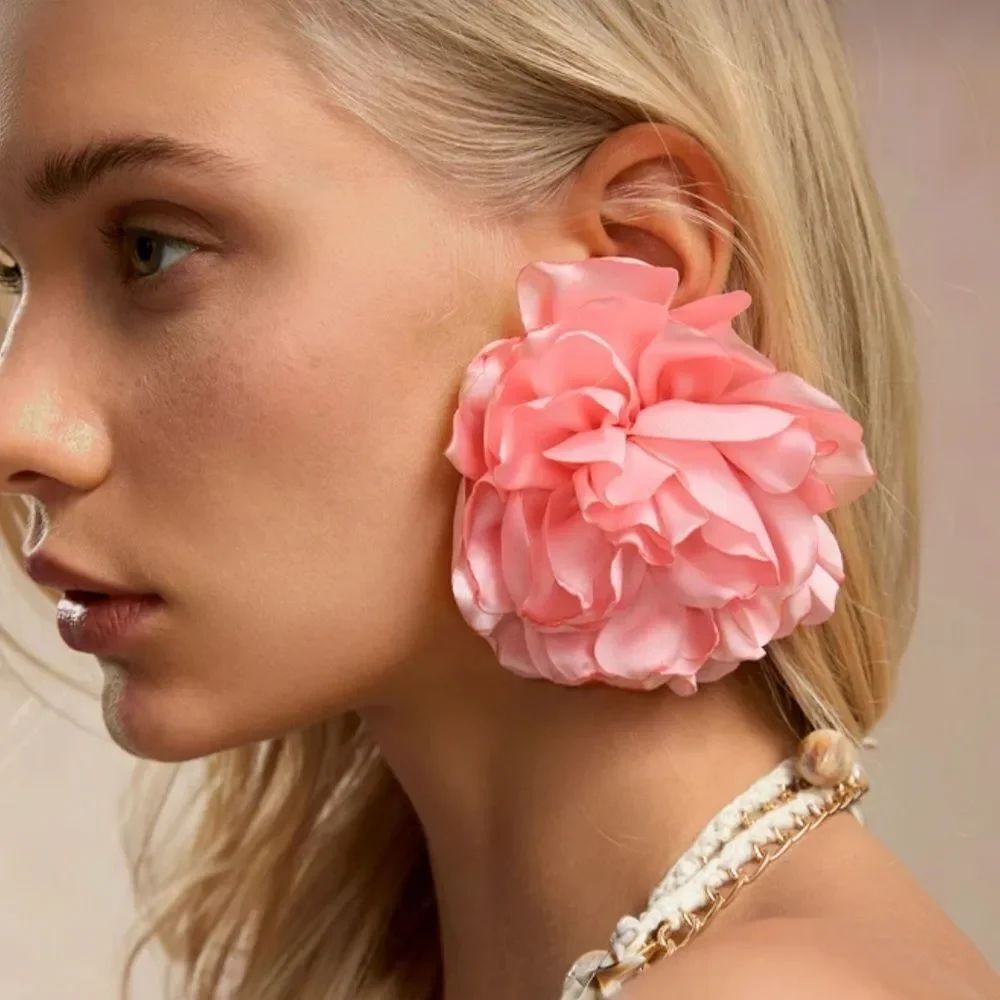 Flower Statement Earrings M1719